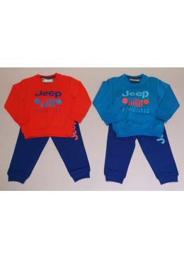 COMPLETO FELPA COTONE 3-7