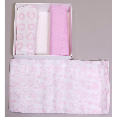 SET 3 TELI MUSLIN